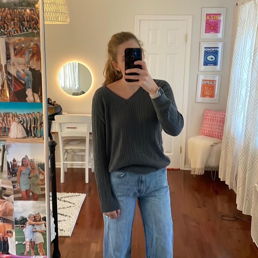 Grey Talbots Sweater